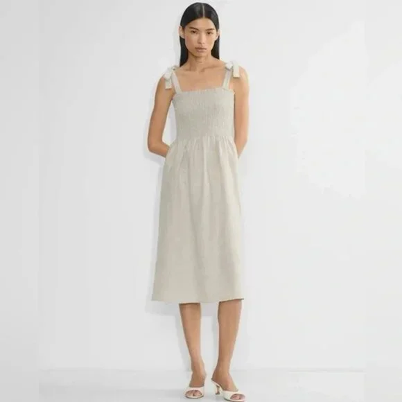 golden hour linen dress Golden Hour Suede Jumpsuit Golden Hour Boutique Small main image 0